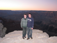 20090116-AlexJared-SunsetAtGrandCanyon