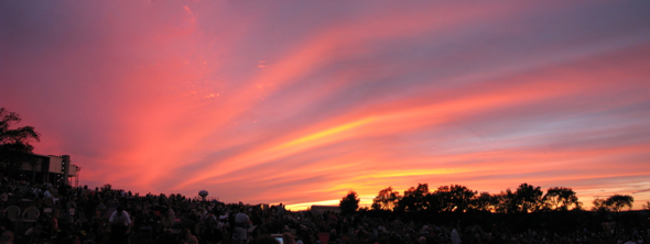 20090704-4thFest-PreFireworksSunset-Pan