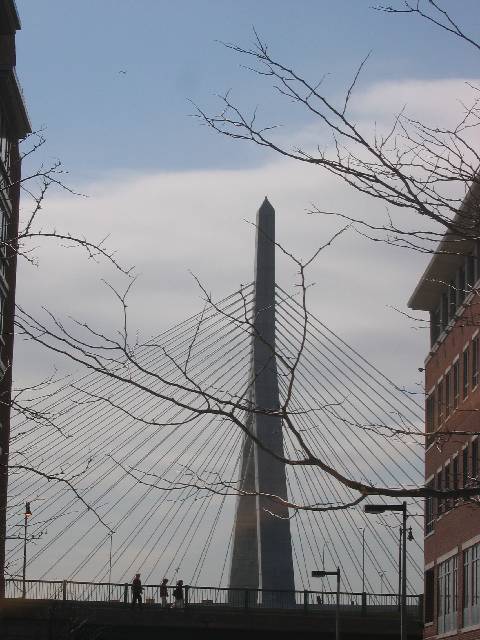 001-Bridge We spent Friday, 1 April 2005 poking around in Boston