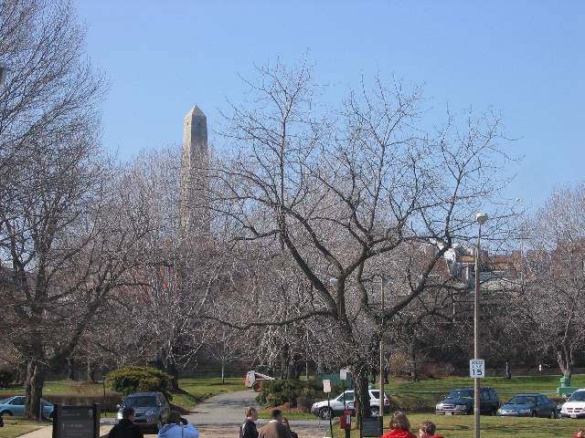 006-BunkerHillMonument Bunker Hill Monument, from the USS Constitution