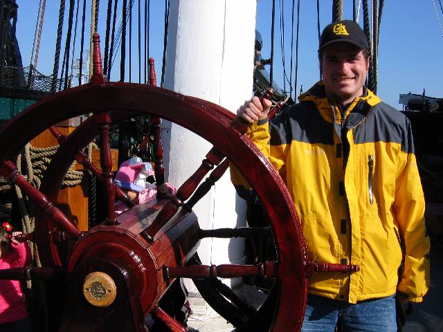 022-Jared-Wheel I quite enjoyed our tour of the USS Constitution, the oldest active ship in the US Navy