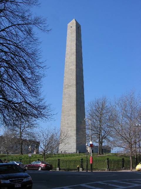 034-BunkerHillMonument After our tour of the USS Constitution, it was time to head up to the Bunker Hill Monument