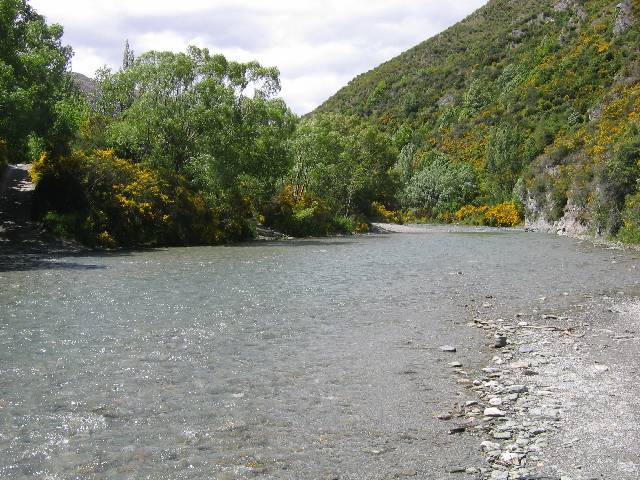 15-NazgulSite A little further upstream on the Arrow River, serving as part of the filmsite where the Nazgul charged across the Fords of Bruinen in an attempt to reach Arwen and the dying Frodo