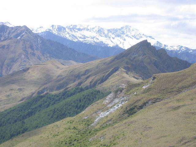 28-CoronetHills Coronet Hills, with the snow-capped Southern Alps visible in the background