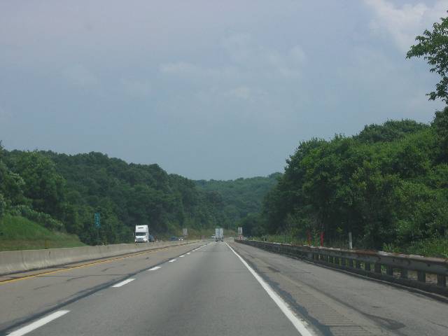 003-PennsylvaniaTurnpike Pennsylvania Turnpike ... the scenery literally got quite a bit better at the Pennsylvania-Ohio border