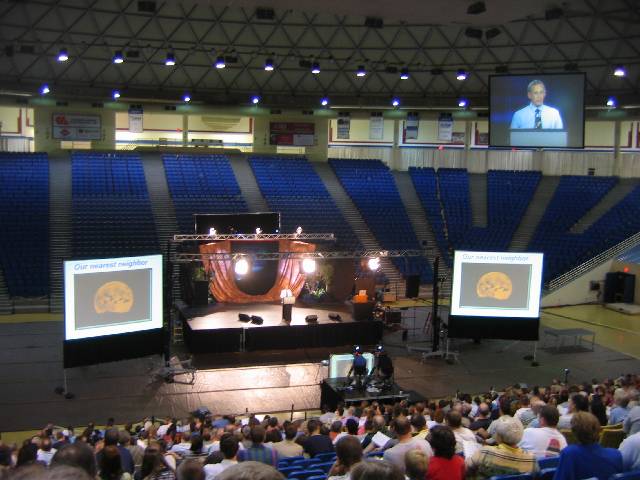 063-DonDeYoung The other Tuesday night session, Dr Don DeYoung, an American astronomer